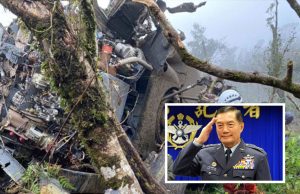 Missing Taiwan military official confirmed dead in helicopter crash
