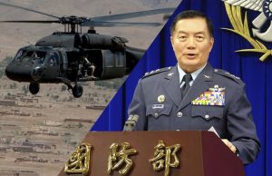 Taiwan’s Air Force General went missing after helicopter crash landing
