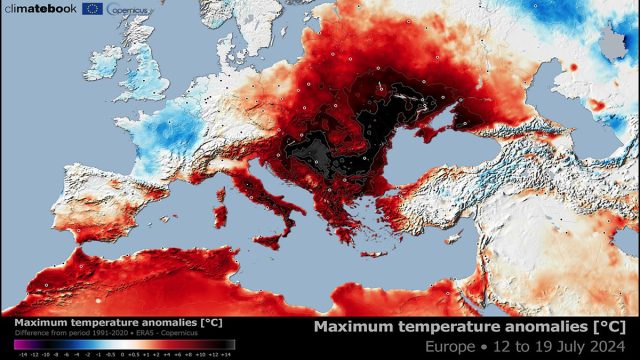 2024 Europe Heatwave Temperature Records 2024 Europe Heatwave Temperature Records