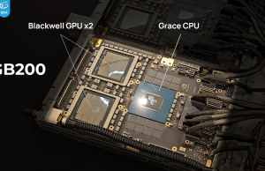 Nvidia Unveils Blackwell GPU Microarchitecture at GTC 2024 Nvidia CEO announces Blackwell microarchitecture on stage at GTC 2024 keynote event.