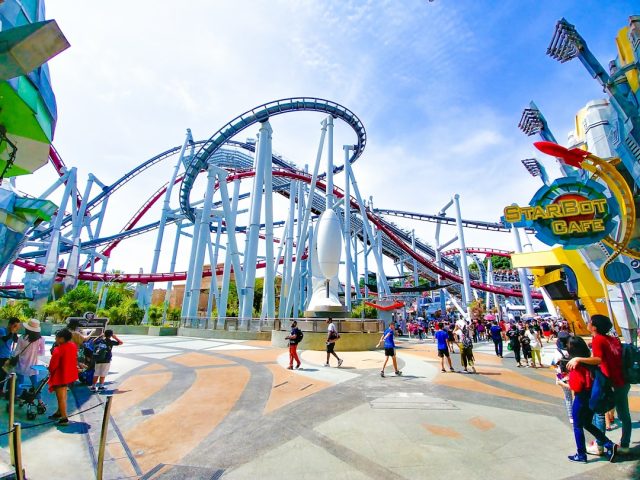Pilgrimage Trails Overlook Waterpark Tragedy That Killed Father Aerial view of Wonderland Waterpark in southeastern France, with inflatable structures and pools surrounded by the Sainte-Baume mountains.