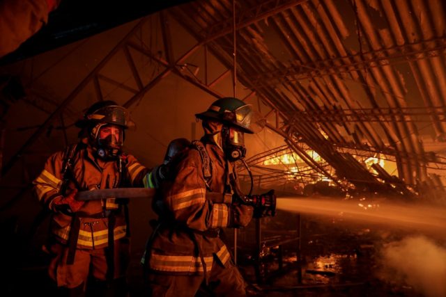 Fire kills at least 17 students at Islamic school in Zamfara State Flames engulf a madrasa building in Kaura Namoda, Zamfara State, as smoke rises into the night sky.