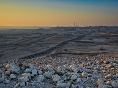 Turkey Qatar Gas Pipeline to Power War-Torn Syria Technicians inspect the Arab Gas Pipeline valve station ahead of planned Turkish gas flows into Syria.