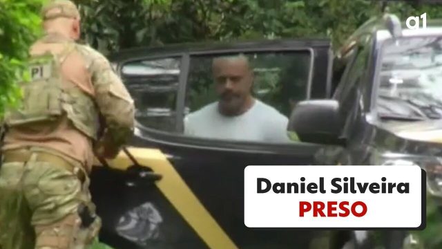 Daniel Silveira Rio De Janeiro Daniel Silveira, a former Brazilian congressman, being escorted by police officers after his arrest in February 2021.