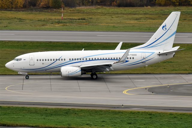 Gazpromavia Sukhoi Superjet 100 Crashes in Russia Killing Three Crew Members A Sukhoi Superjet 100 aircraft on a runway with Gazpromavia livery, before the fatal crash near Kolomna.
