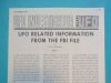 FBI UFO Case File Serial 220: Declassified Document Released Fbi Ufo File Serial 220