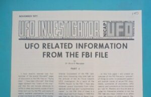 FBI UFO Case File Serial 220: Declassified Document Released Fbi Ufo File Serial 220