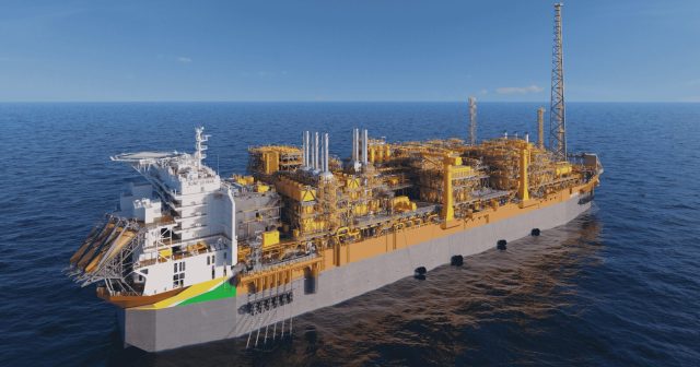 Yellowtail offshore oil and gas project Photo: Yellowtail offshore oil and gas project - illustrating article 'Guyana OKs Exxon’s $10B Yellowtail offshore oil project.'