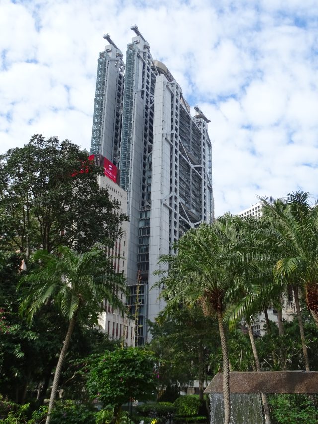 HSBC Main Building in Hong Kong's Central district, headquarters of HSBC Asia-Pacific HSBC Main Building in Hong Kong's Central district, headquarters of HSBC Asia-Pacific