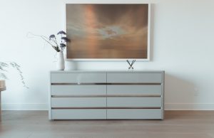 IKEA Pays $46M in Toddler Dresser Death Suit A child's bedroom with an unanchored IKEA Malm dresser against a wall, highlighting furniture tip-over risk.