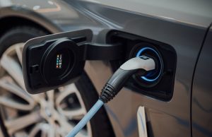 Maybank Bundles EV Loans, Insurance, Charging Access Maybank EV charging station at Dataran Maybank in Kuala Lumpur with a car plugged in