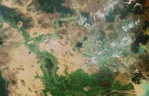 Vietnam’s Mekong Delta Faces Worst Saltwater Intrusion in Years Mekong River Delta Satellite View