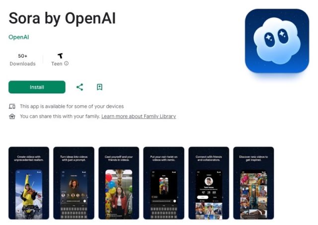 Openai Sora App Interface Screenshot Openai Sora App Interface Screenshot