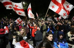 Unrest Sweeps Georgia Amid Controversial ‘Foreign Agent’ Legislation Tbilisi Georgia Foreign Agent Protest
