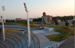 Kazakhstan Café Blast Kills 7, Injures 19 Emergency responders work at the site of a destroyed café in Shchuchinsk, Kazakhstan, after a deadly blast and fire.